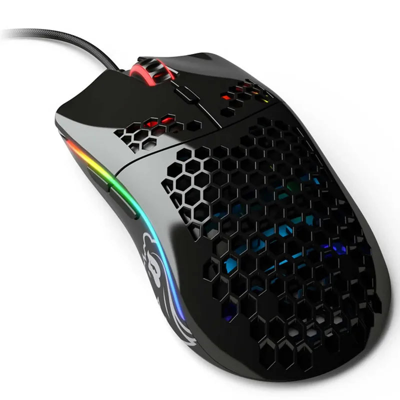 Glorious PC Gaming Race Model O- Gaming Mouse - Nero Lucido
