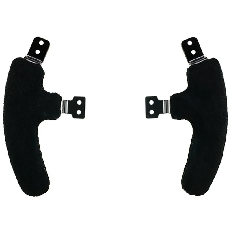 Asetek SimSports Suede Handle - Set Impugnature Ergonomiche in Camoscio per Volanti La Prima e Forte Formula - Nero