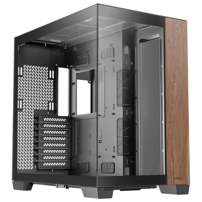 Antec C8 Wood, Big-Tower, E-ATX, Vetro Temperato - Nero