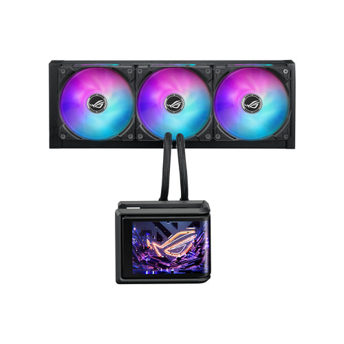 ASUS DISSIPATORE ROG RYUO IV SLC 360 ARGB, AIO SCHERMO AMOLED CURVO