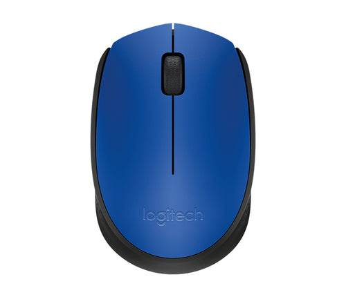 LOGITECH MOUSE WIRELESS OTTICO M171 BLU