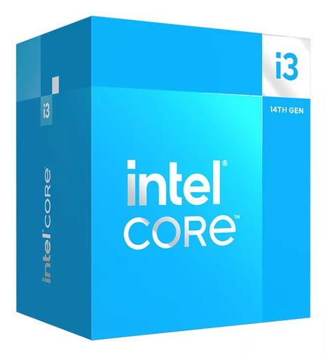 INTEL CPU 14TH GEN I3-14100F 3.5 GHZ 4 CORE 8 THREAD 12 MB CACHE LGA1700 SOCKET BOX, SCATOLA APERTA