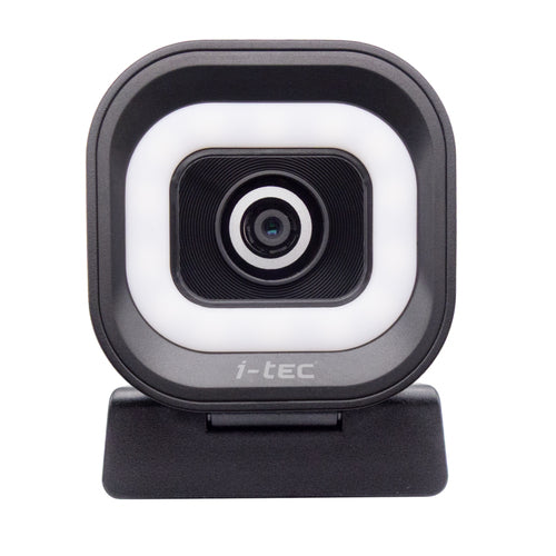 I-TEC SOLOMON 700 STREAM 4K WEBCAM WITH RING LIGHT