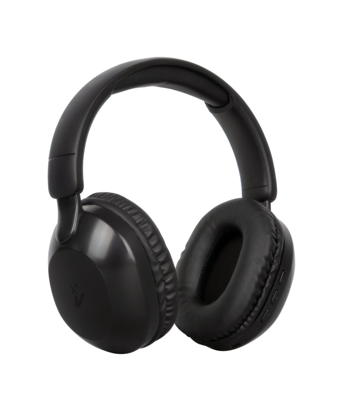 VULTECH CUFFIE BLUETOOTH 5.3 OCTOPUS, NERE CON MICROFONO E CONTROLLO TRACCIA, TYPE C, BATTERIA 300MA