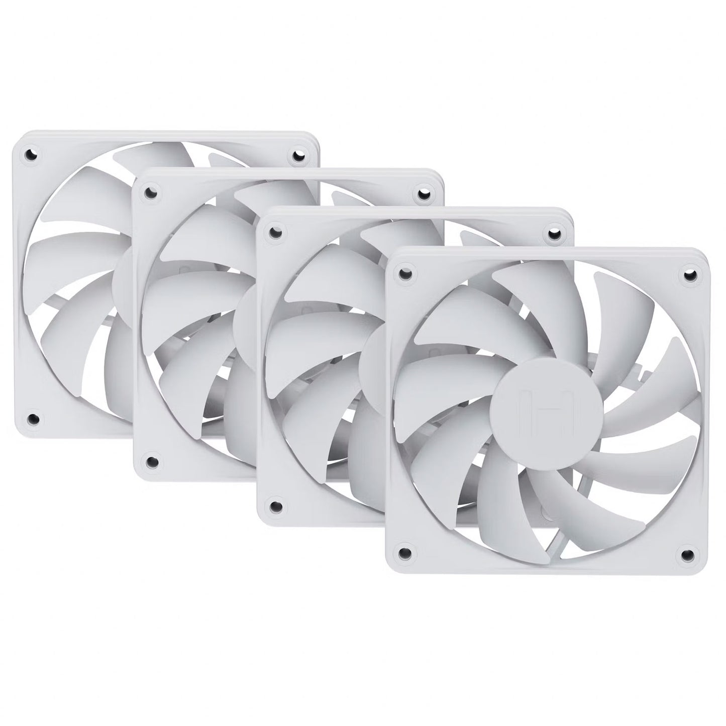 HYTE FAN CASE FA12 PWM FAN 4 PACK 4x 120*120*25mm WHT