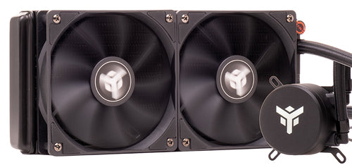 ITEK DISSIPATORE A LIQUIDO ICECORE 240 - 240MM SKT UNIVERSALE PWM BLACK FAN