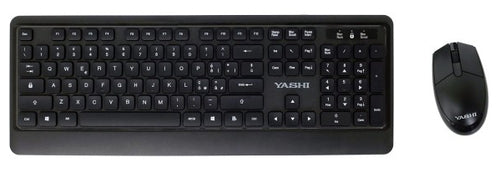 YASHI BUNDLE WIRELESS MOUSE + TASTIERA SOFT PROFESSIONAL MULTIMEDIA