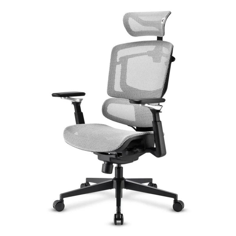 SHARKOON SEDIA OFFICE FABRIC SEAT MESH 4D ARMREST 5 HEIGHTS ADJUSTABLE MAX WEIGHT CAPACITY 150KG