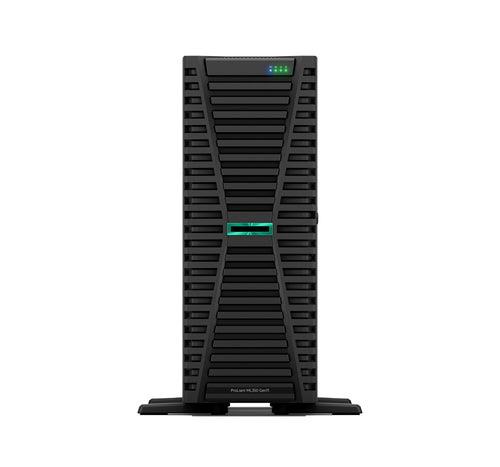 HPE SERVER PROLIANT ML350 GEN11 4510 12-CORE 64GB-R MR408I-O 8SFF 2X960GB SSD 2X1000W RPS EU SERVER