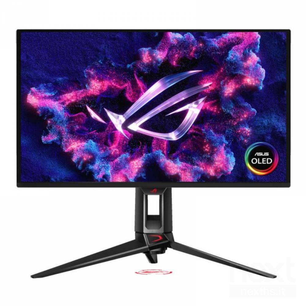 ASUS MONITOR 26,5 LED OLED 16:9 4K UHD 0,03MS 24Hz 250 CDM, ROG SWIFT QD-OLED, PIVOT, DP/2HDMI