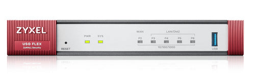 ZYXEL FIREWALL 1P GBE POE 30W 4P GBE 2 GBPS FIREWALL THROUGHPUT. WAN-VPN 20 IPSEC 15 SSL INCL.1Y SEC
