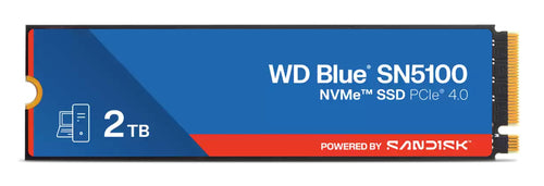 WESTERN DIGITAL SSD INTERNO BLU SN5100 M2 PCI EXPRESS 2TB