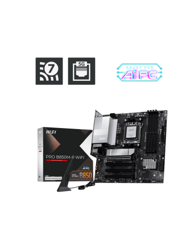 MB MSI PRO B850M-P MATX WIFI AM5