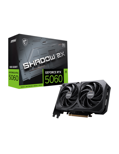 VGA MSI GEFORCE RTX 5060 8G SHADOW 2X OC BULK