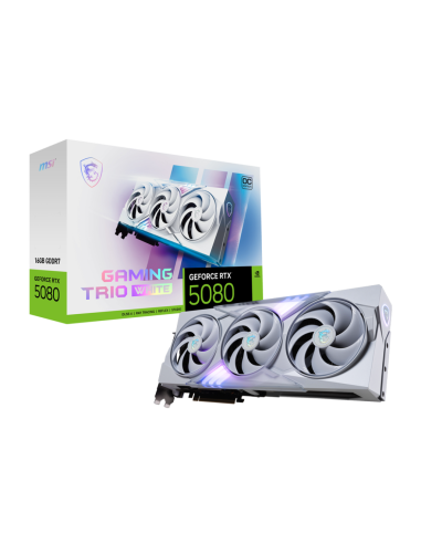 VGA MSI GEFORCE RTX 5080 16G GAMING TRIO OC WHITE