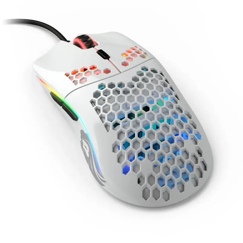 Glorious PC Gaming Race Model O Gaming Mouse - Bianco Lucido