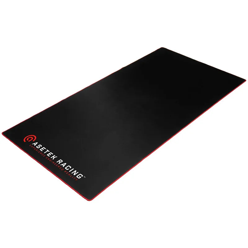Asetek SimSports Initium Floor Mat - Tappeto Protettivo per Rig Sim Racing 180 x 90 cm, Base in Gomma Antiscivolo - Nero