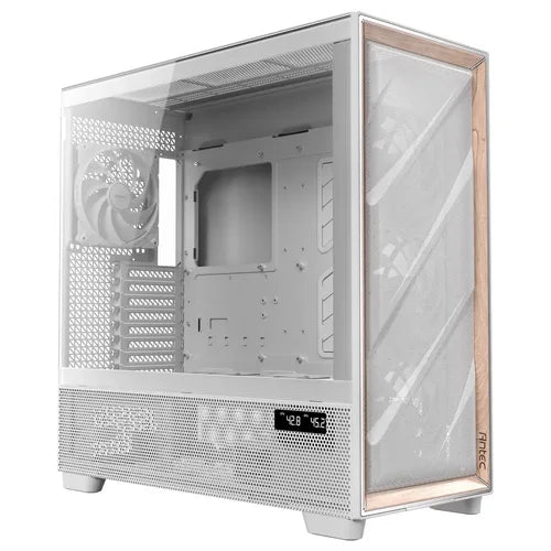 Antec Flux Pro, Big-Tower, E-ATX, Vetro Temperato - Bianco