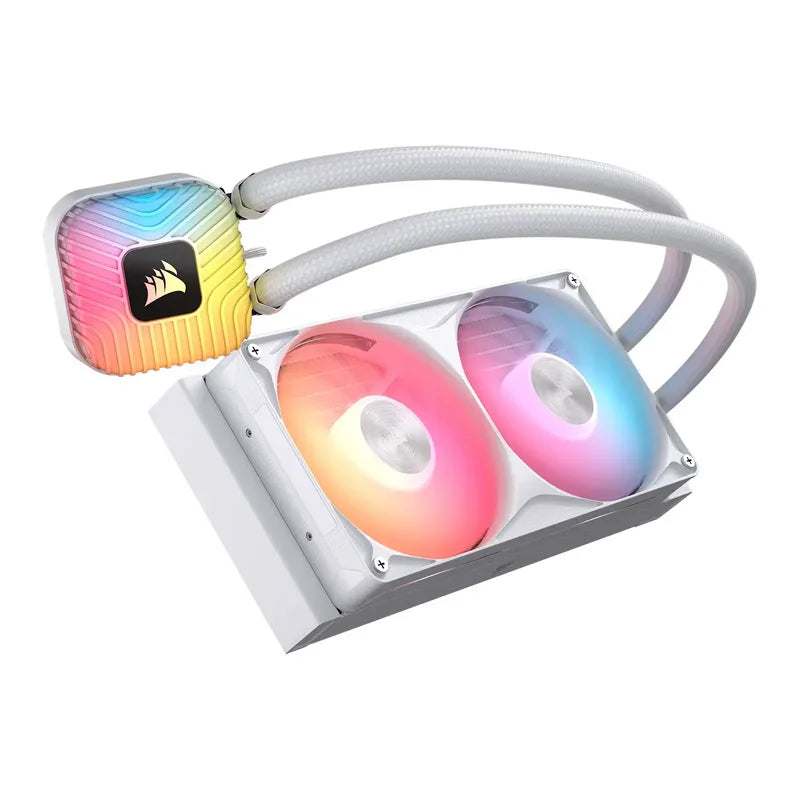 Corsair NAUTILUS II 240 RS ARGB, AIO Liquid CPU Cooler - 240 mm, Bianco