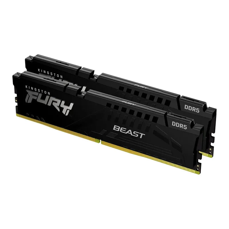 Kingston FURY Beast KF560C36BBEK2-16 - RAM DDR5 16GB (2x8GB) 6000MHz 288-Pin 1.35V CL36 EXPO - Nero