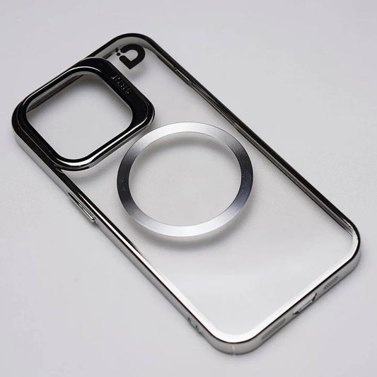 IDUDE COVER TANK MAGSAFE CRYSTAL IPHONE 14 PRO SILVER