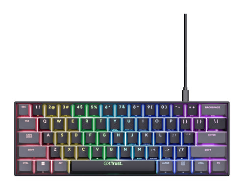 TRUST MINI TASTIERA GAMING GXT867 ACIRA 60 IT