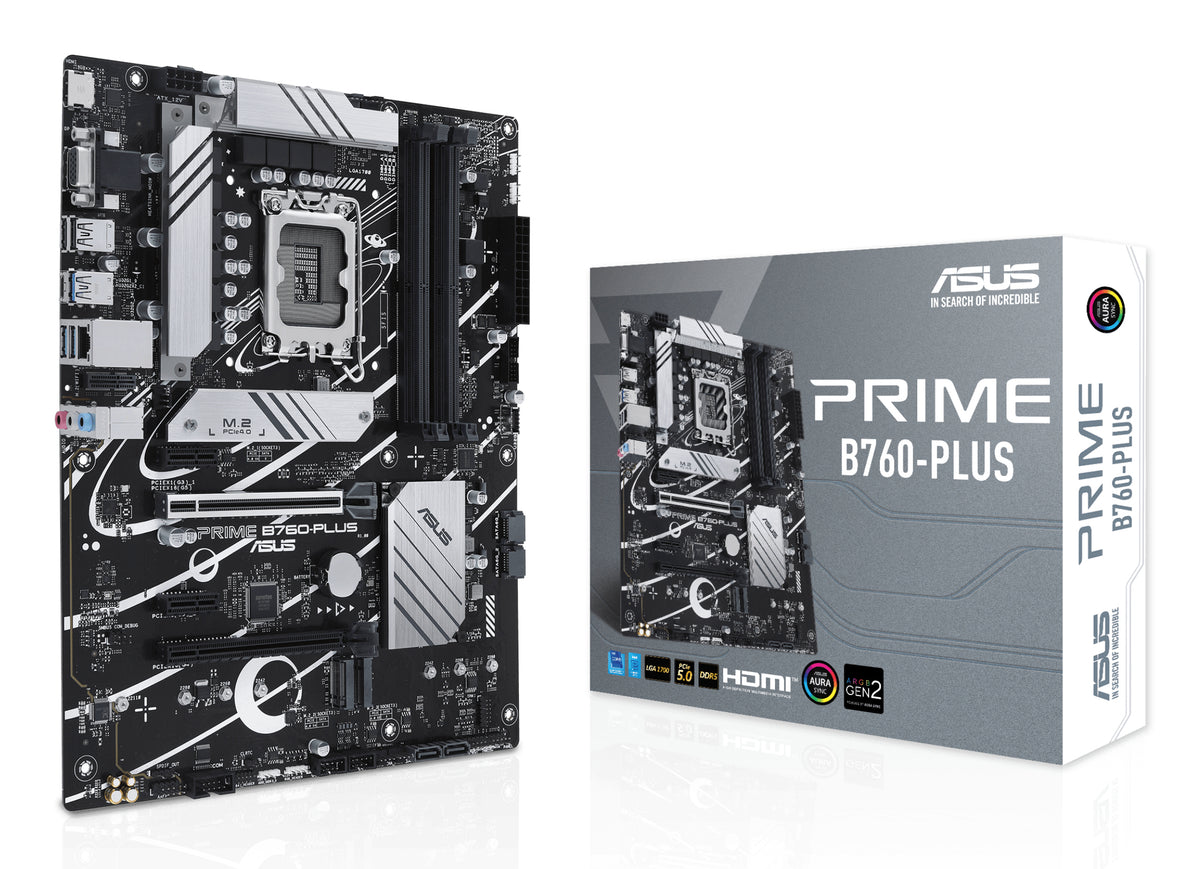 MB ASUS PRIME B760-PLUS S1700 4D5 4S3 3M.2 2PCI U3.2 DP/D-SUB/HD ATX