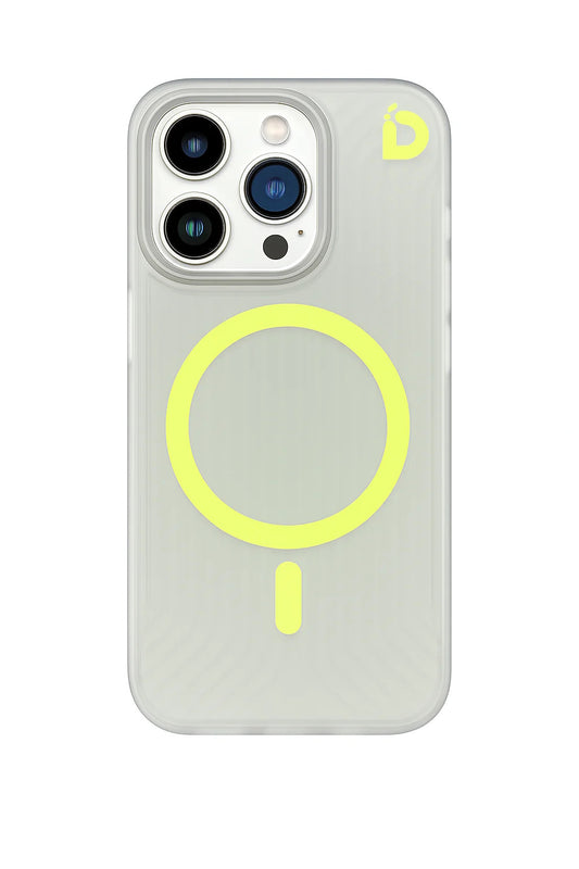 IDUDE COVER TANK MAGSAFE NEON IPHONE 14 PRO GIALLO