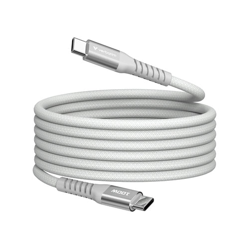 VERBATIM CAVO MAGNETICO SYNC  CHARGE USB C TO USB C 100W MAGNETIC 120 CM GRIGIO