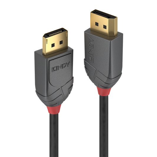 LINDY CAVO DISPLAYPORT 1.4 ANTHRA LINE, 1M