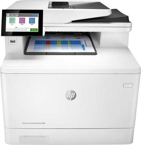HP MULTIFUNZIONE LASER A4 COLORE, LASERJET M480F, 27PPM, FRONTE/RETRO, USB/LAN  4 IN 1