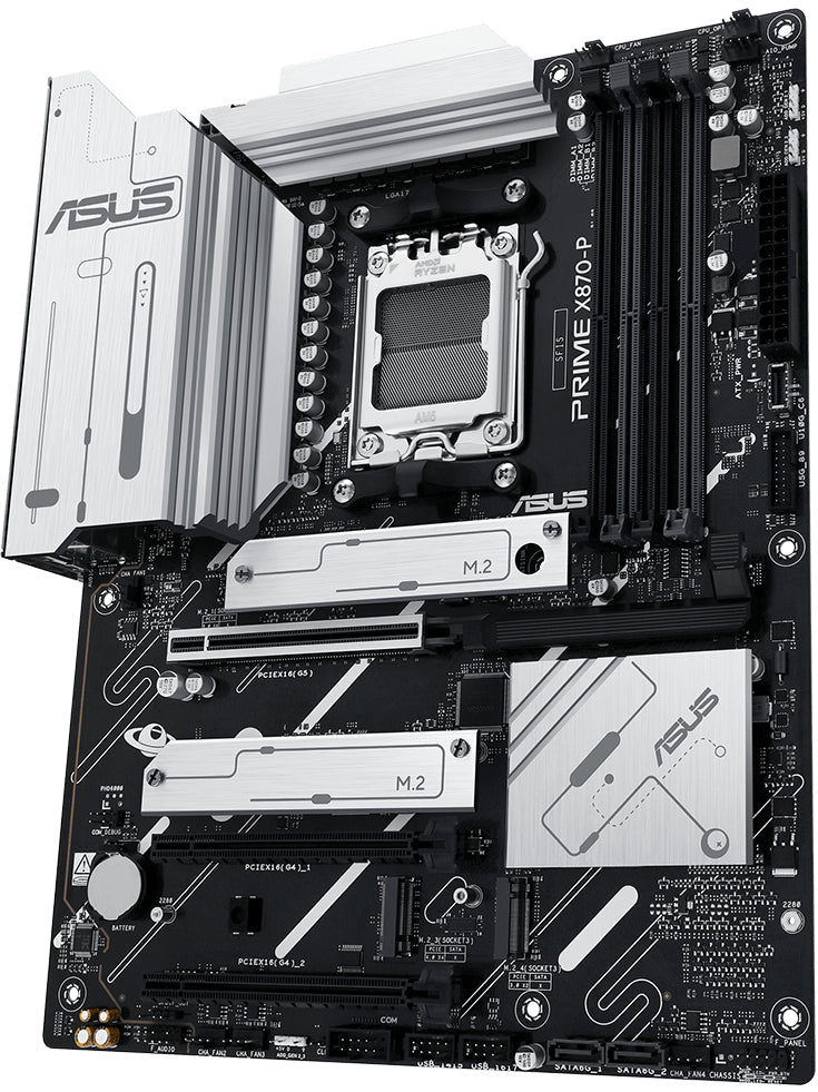 MB ASUS PRIME X870-P AM5 ATX 4D5 2S3 4M2 U3.2 3PCIE 1HDMI ATX
