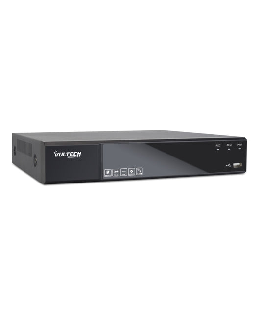 VULTECH SECURITY NVR 8 CANALI POE FINO A 5MPX H.265 HDMI P2P CLOUD 1 HD