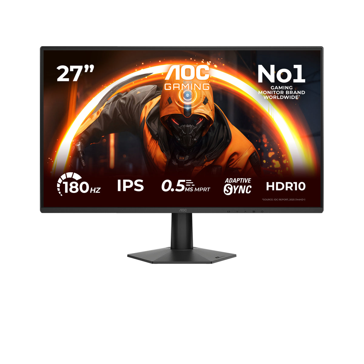 MON 27IPS FHD HDMI DP  0,5 G SYNC AOC 27G50F 144HZ GAMING
