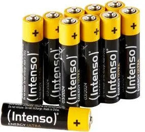INTENSO BATTERIE ALCALINE ENERGY ULTRA AAA LR03 10PCS SHRINKED PACK