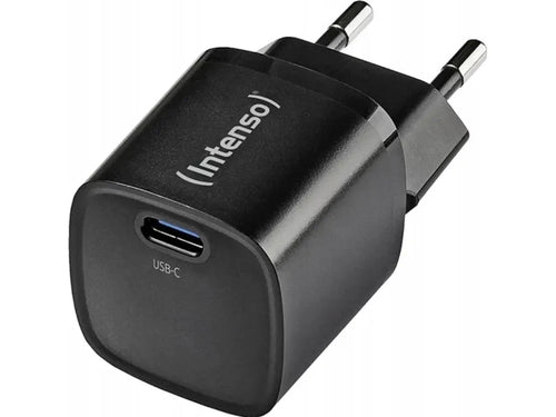 INTENSO ALIMENTATORE FAST 30W 1 ENTRATA USB C, GAN, NERO