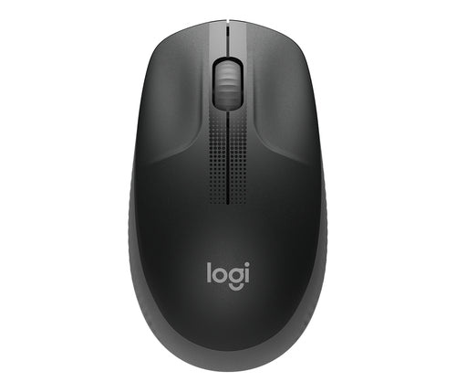 LOGITECH MOUSE WIRELESS M190 FULL-SIZE, OTTICO, USB, ANTRACITE