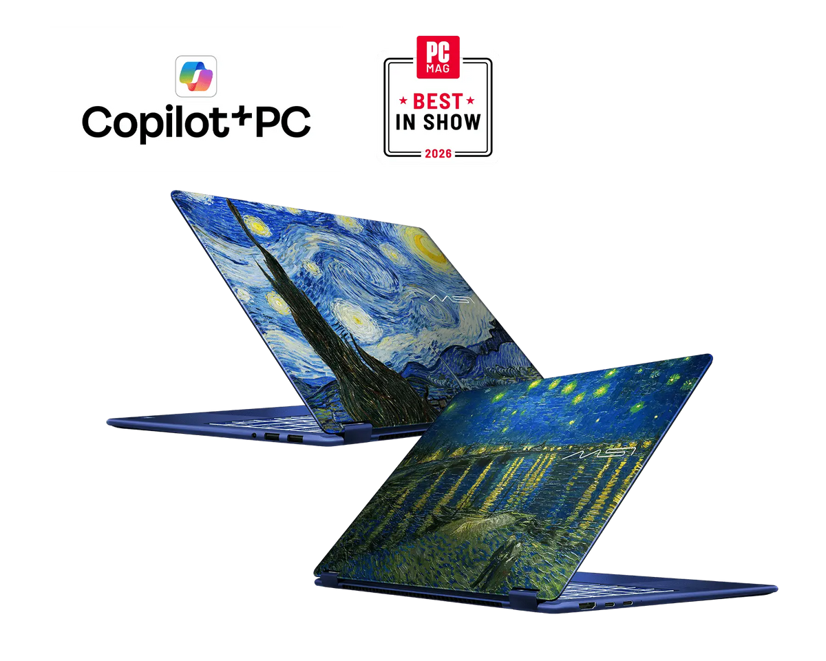MSI NB PRESTIGE 14 FLIP AI+ THE STARRY NIGHT-276ITY ULTRA X9 378H 32GB 1TB SSD 14 FHD+ TOUCH + NANO