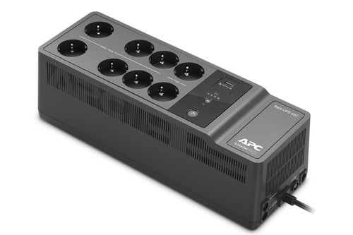 APC BACK-UPS 650VA 400W, USCITA 8xSCHUKO