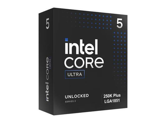 INTEL CPU ULTRA 5, 250K, LGA 1851, 4.2 Ghz 18 CORE, 30 MB CACHE BOX, GRAPHICS, NO FAN