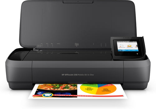 HP MULTIFUNZIONE INK A4 COLORE, OFFICEJET MOBILE 250, 8PPM 4800X1200DPI, USB/WIFI, PORTATILE, 3 IN 1