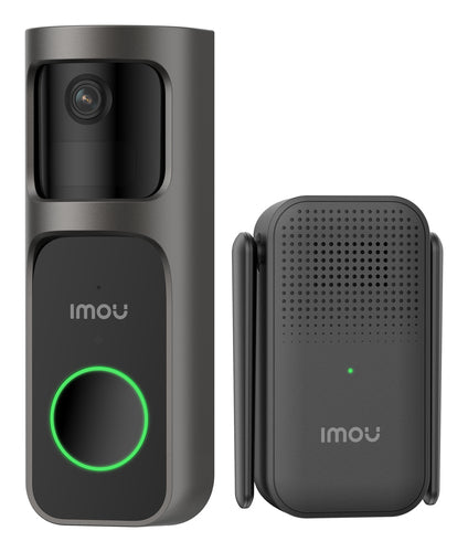 IMOU DOORBLELL 2S 2K KIT CAMPANELLO WI-FI WIRELESS, BATTERIA 5000MAH, LENTE 2,3MM, CAMPO VISIVO 166