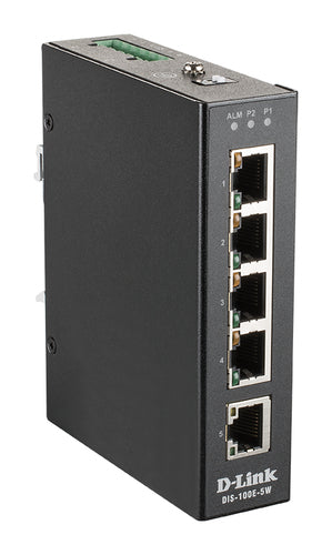 D-LINK SWITCH INDUSTRIALE UNMANAGED 5 PORTE 10/100 BASET(X)