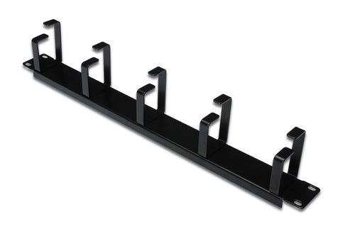 DIGITUS PANNELLO GUIDACAVI CON ANELLI PER ARMADI RACK 19 1U NERO