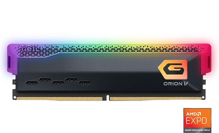 GEIL RAM 16GB DDR5 Orion V RGB-Gray PC5-48000 6000MHz 38-48-48-84