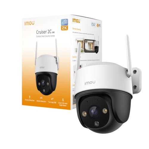 IMOU TELECAMERE IP CRUISER 2C 2K PTZ IP/WI-FI FULL-COLOR 2MP 3.6 MM IR