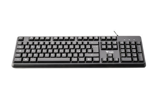 ITEK TASTIERA DGT C01  USB  105 TASTI , CAVO 1.5M