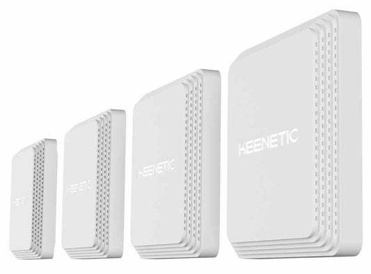 KEENETIC ORBITER PRO (KN-2810), ACCESS POINT WI-FI AC1300, MESH, 2 PORTE 1GBPS, POE,  MENU MULTI LINGUA, 4-PACK