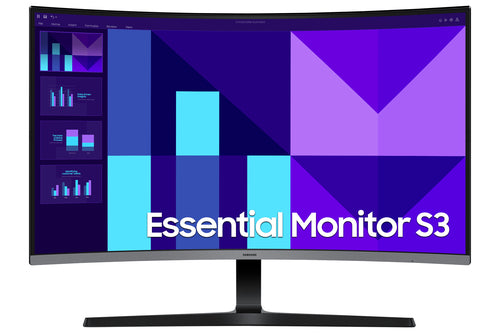 SAMSUNG MONITOR CURVO 32 LCD VA 16:9 FHD 4MS 250 CDM 100hz, HDMI, MULTIMEDIALE, S3 S32D396