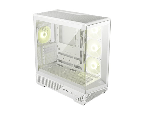 MSI CASE MAG PANO 130R PZ WHITE, VETRO TEMPERATO